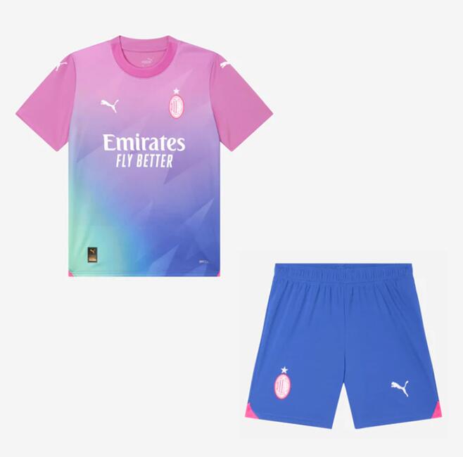 AC Milan Third Soccer Kit 2023/24 Kids